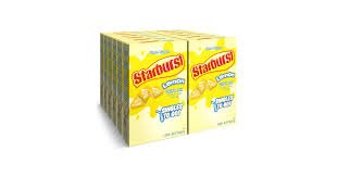 (S5 - 01) Box - US - Drink Mix - Starburst - Lemon (6 Pack) x 12 units - SugarMarket.ca