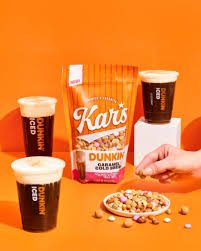 (S5 - 01) Box - US - Kars Nuts - Dunkin Caramel Cold Brew 2oz (57g) x 12 Units - SugarMarket.ca