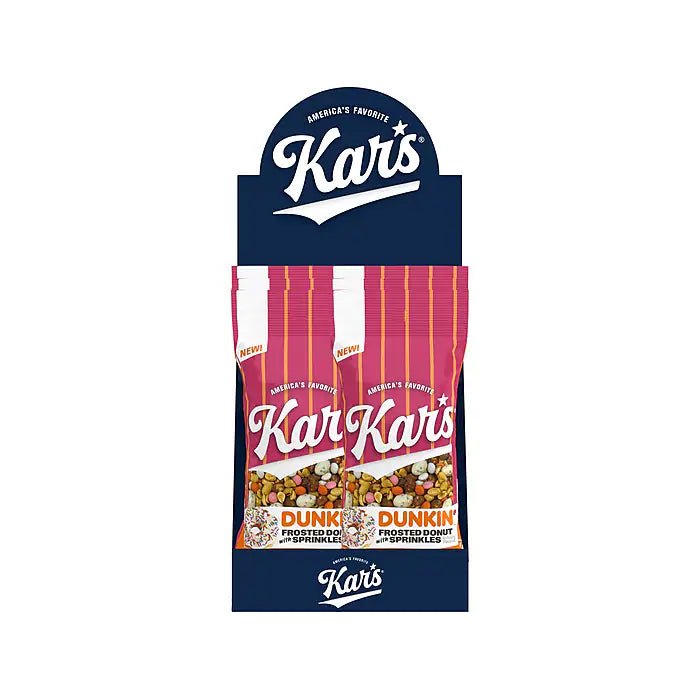 (S5 - 01) Box - US - Kars Nuts - Dunkin Frosted Donut 2oz (57g) x 12 Units - SugarMarket.ca