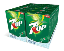 (S5 - 01) US - Drink Mix - CASE - On the Go - 7 - UP Lemon Lime Sugar Free (6 pack) x 1 Box - SugarMarket.ca