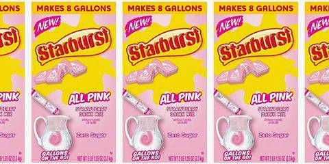 (S5 - 01) US - Drink Mix - Singles to Go - Starburst - All Pink (6 Pack) x 1 units - SugarMarket.ca