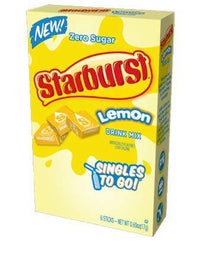 (S5 - 01) US - Drink Mix - Singles to Go - Starburst - Lemon (6 Pack) x 1 unit - SugarMarket.ca