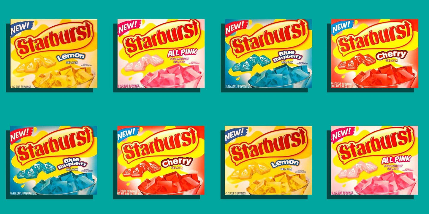 (S5 - 01) US - Drink Mix - Singles to Go - Starburst - Lemon (6 Pack) x 1 unit - SugarMarket.ca