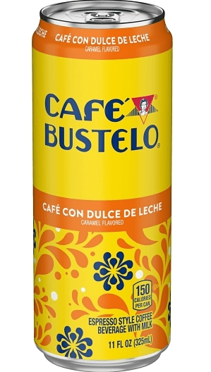 (S5 - 03) Box - US - Beverage - Coffee - Cafe Bustelo - Dulce De Leche - Caramel Flavor 11 Fl Oz (325ml) x 12 units (Buyer is responsible if drinks may leak during shipping and weather) - SugarMarket.ca