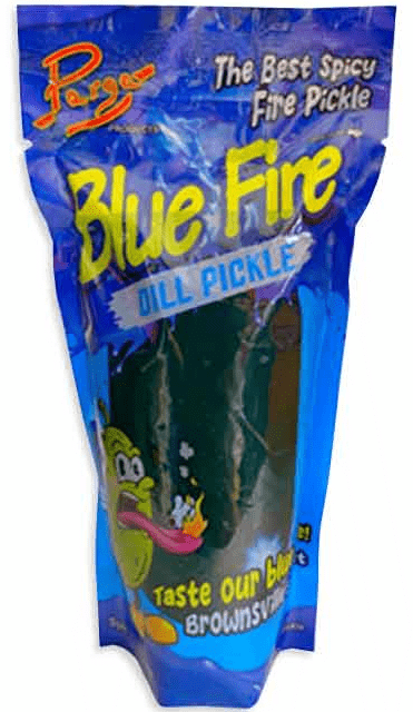 (S5 - 03) Box - US - PARGA - BLUE FIRE DILL PICKLE x 16 units (Buyer is responsible if Pickle Juice may leak during shipping) - SugarMarket.ca