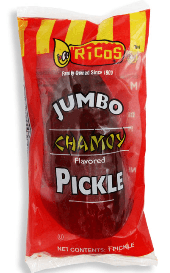 (S5 - 03) Box - US - RICOS CHAMOY PICKLE IN A POUCH 1LB (453g) x 12 units (Buyer is responsible if Pickle Juice may leak during shipping) - SugarMarket.ca