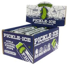 (S5 - 03) Box - US - Van Holten - Freeze Pop Pickle Ice Flavored 2oz x 24 units (Buyer is responsible if Pickle Juice may leak during shipping) - SugarMarket.ca