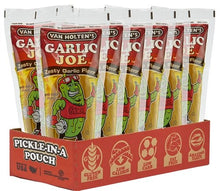 (S5 - 03) Box - US - Van Holten - King Size Pickle - in - a - Pouch - Garlic Joe x 12 units (Buyer is responsible if Pickle Juice may leak during shipping) - SugarMarket.ca