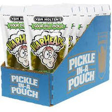 (S5 - 03) Box - US - Van Holten - King Size Pickle - in - a - Pouch - Warheads x 12 units (Buyer is responsible if Pickle Juice may leak during shipping) - SugarMarket.ca