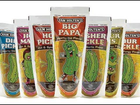 (S5 - 03) US - Van Holten - King Size Pickle - in - a - Pouch - Sour Sis (350g) x 1 units (Buyer is responsible if Pickle Juice may leak during shipping) - SugarMarket.ca