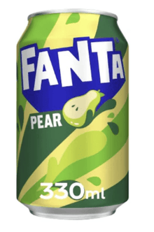(S5 - 09) Beverage - Fanta - Pear 330ml x 1 Can (Buyer is responsible if drinks may leak during shipping and weather) - SugarMarket.ca