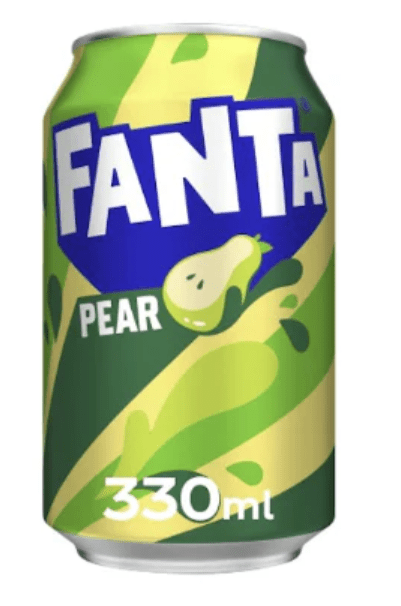 (S5 - 09) Beverage - Fanta - Pear 330ml x 1 Can (Buyer is responsible if drinks may leak during shipping and weather) - SugarMarket.ca