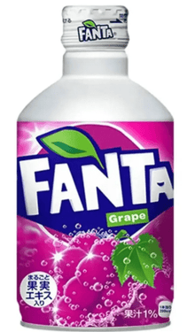 S5 - 09) JAPAN - Beverage - Fanta - Grape 300ml x 1 Unit - SugarMarket.ca