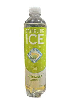 (S5 - 09) US - Beverage - Zero Sugar - Sparkling Ice - Lemon Lime 17fl oz (502.8 ml) x 1 Unit - SugarMarket.ca