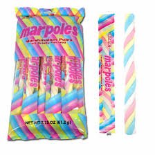 (S6 - 03) Box - China - Albert's Novelty Marpoles 1.92oz (54.49g)(8 - pk) x 12 Bags - SugarMarket.ca