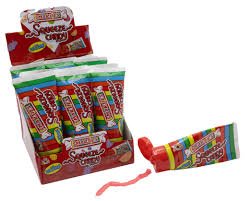 (S6 - 03) Box - China - Alberts Smarties Squeeze Candy 2.26oz(64g) x 12 Units - SugarMarket.ca