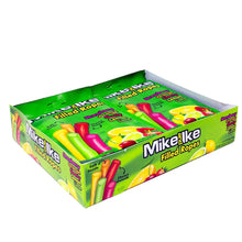 (S6 - 03) Box - MEXICO - MIKE & IKE Licorice ROPES Pouch - 3oz X 12 Units - SugarMarket.ca