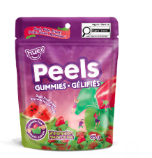(S6 - 04) Box - Huer - Peels Watermelon PEG Bag 65g x 15 units - SugarMarket.ca
