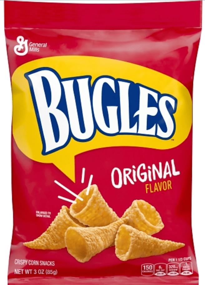 (S6 - 04) Box - US - Chips - Bugles - Original Flavor 3oz (85g) x 6 units (chips bags may be deflated during shipping) - SugarMarket.ca