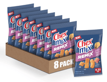 (S6 - 04) Box - US - Chips - Chex Mix - Remix - Zesty Taco 4.25 OZ (127g) x 8 units (chips bags may deflated during shipping) - SugarMarket.ca