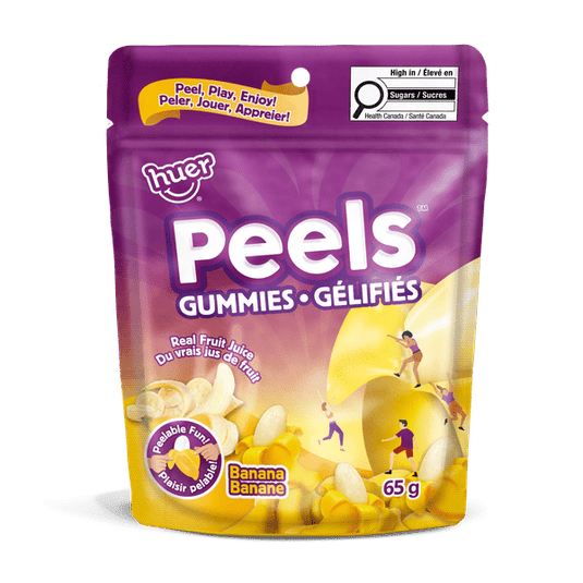 (S6 - 04) Huer - Peels Banana PEG Bag 65g x 1 Unit - SugarMarket.ca