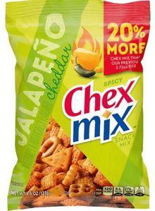 (S6 - 04) US - CHIPS - Chex Mix - Spicy Jalapeno Cheddar 4.5oz (127g) x 1 unit - SugarMarket.ca