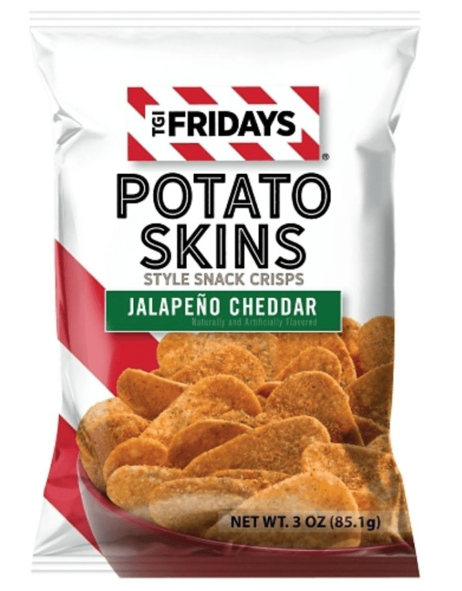 (S6 - 05) Box - US - Chips - TGI Fridays Jalapeno Cheddar 3oz (85g) x 6 bags (chips bags may be deflated during shipping) - SugarMarket.ca