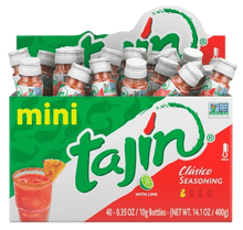 (S6 - 05) Box - US - Tajin - Mini Classic Fruit Seasoning 0.35 oz (10g) x 40 units (BEST BEFORE DECEMBER,2025) - SugarMarket.ca