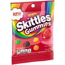 (S6 - 05) US - Peg Bag - Skittles Gummies - Original 5.80oz (164g) x 1 unit - SugarMarket.ca