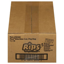 (S6 - 06) Box - Thailand - Rips Bite - Size Pieces Peg Bag - Strawberry Green Apple 4oz(113g) x 12 Units - SugarMarket.ca