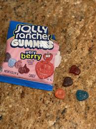 (S6 - 06) Box - Us - Jolly Rancher Gummies - Very Berry Peg Bag 6.5 oz x 12 units - SugarMarket.ca