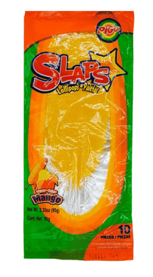(S6 - 06) Slaps Candy - MANGO 10 - Pk 3.33OZ (95g) x 1 Unit - SugarMarket.ca