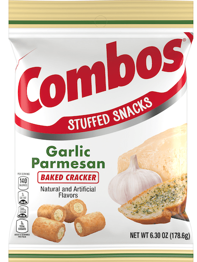 (S6 - 07) Box - Us - Combos - Garlic Parmesan Backed Cracker 6.30oz (178.6g) x 12 Units - SugarMarket.ca