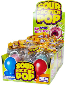 (S6 - 07) China - Flix Sour Pacifier Pop 0.8oz (23g) x 1 Unit - SugarMarket.ca