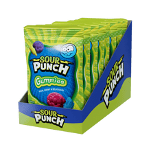 (S6 - 07) US - Peg Bag - Sour Punch Gummies 6.75oz (192g) x 1 Unit - SugarMarket.ca