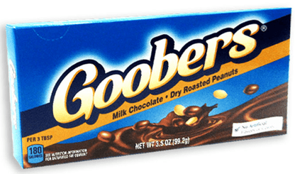 (S6 - 07) Us - Theater Size - GOOBERS 3.5oz (99g) x 1 Unit - SugarMarket.ca