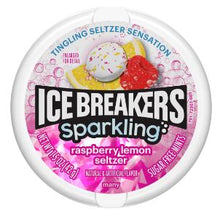 (S6 - 10) Box - US - ICE BREAKERS Sparkling Raspberry Lemon Seltzer - 1.5 oz X 8 Units - SugarMarket.ca