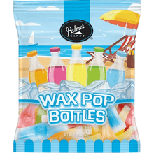 (S6 - 10) Box - US - Palmer Candy - Wax Pop Bottles Peg Bag - 2.25 oz (63g) X 8 Units - SugarMarket.ca