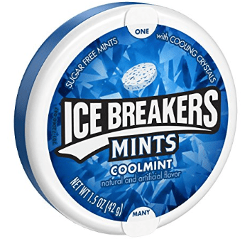 (S6 - 10) US - ICE BREAKERS MINT - COOLMINT 1.5OZ (42G) X 1 Unit - SugarMarket.ca
