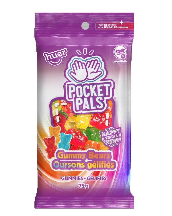 (S6 - 11) Bundle x Huer - PEG 75g Bag - Gummy Bears x 4 units - SugarMarket.ca