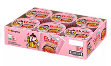 (S6 - 12) Box - Us - Noodles - Samyang Buldak - Carbonara Spicy Chicken Ramen 3.7oz (105g) x 6 Units - SugarMarket.ca