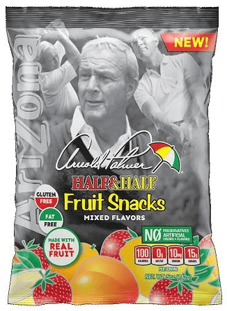 (S6 - 13) Box - Arizona - Fruit Snacks - Arnold Palmer 5oz (142g) x 12 Units - SugarMarket.ca
