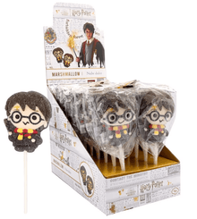 (S6 - 14) Box - HARRY POTTER Marshmallow Pop 30g x 18 Units - SugarMarket.ca