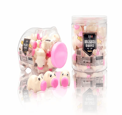 (S6 - 14) Box - Mini Pig Chewing Candy 8g x 30 Units (Best Before November 05,2026) - SugarMarket.ca