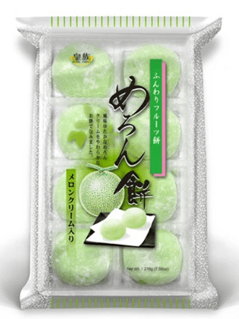 (S6 - 14) Box - Royal Family - Hami Melon Mochi 216g x 24 Units - SugarMarket.ca