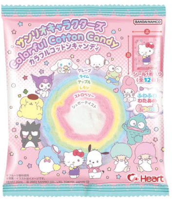 (S6 - 14) Box - Sanrio - Cotton Candy 9g x 10 Units - SugarMarket.ca