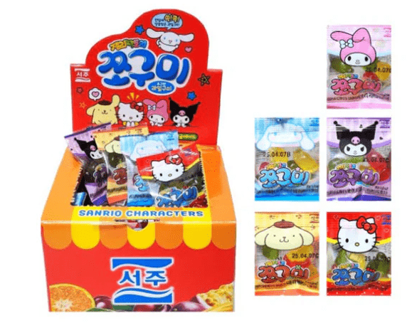 (S6 - 14) Box - Sanrio - Jelly 10g x 50 Units (Best Before April 01,2026) - SugarMarket.ca
