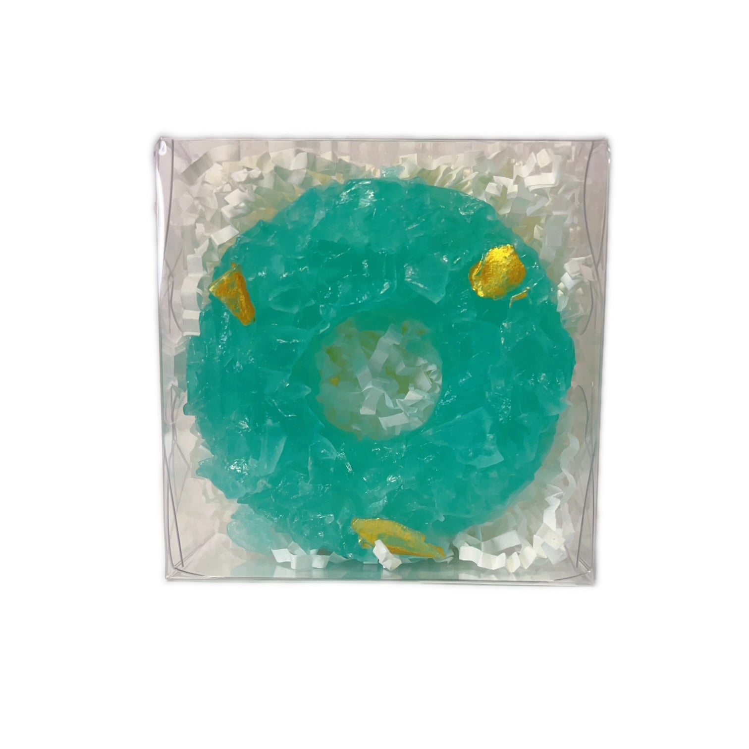 (S6 - 15) Box - Canada - Crystal Gems - Cluster Donut 50g x 6 Displayer Boxes - SugarMarket.ca