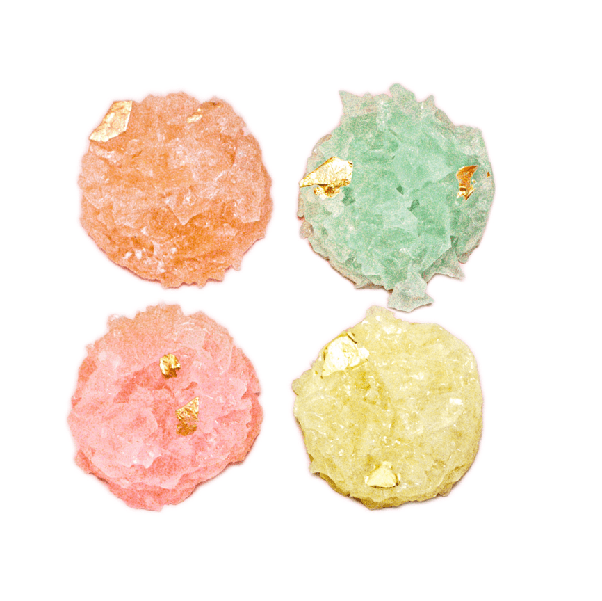 (S6 - 15) Box - Canada - Crystal Gems - Mini Clusters 75g x 6 Displayer Boxes - SugarMarket.ca