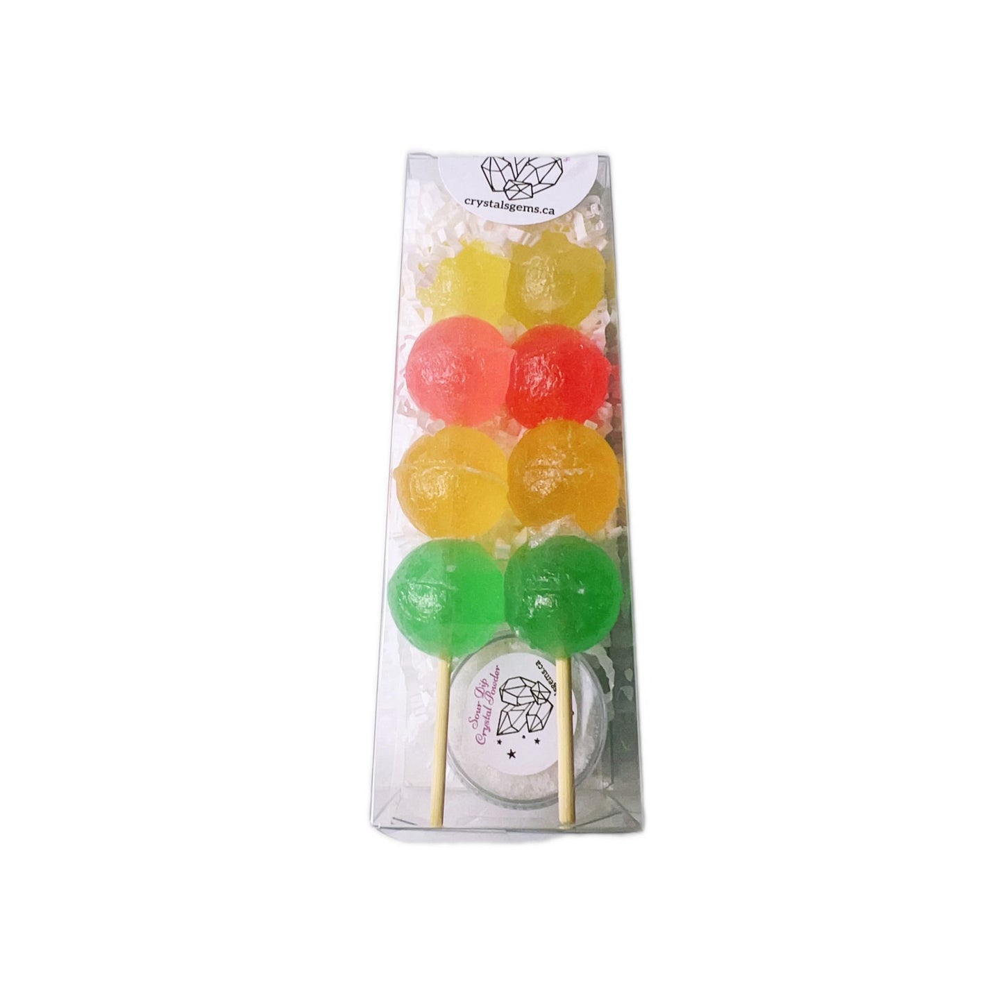 (S6 - 15) Canada - Crystal Gems - Bubble Pops 115g x 1 Unit - SugarMarket.ca